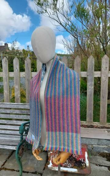 Three Sisters Tweed Scarf - 3 2