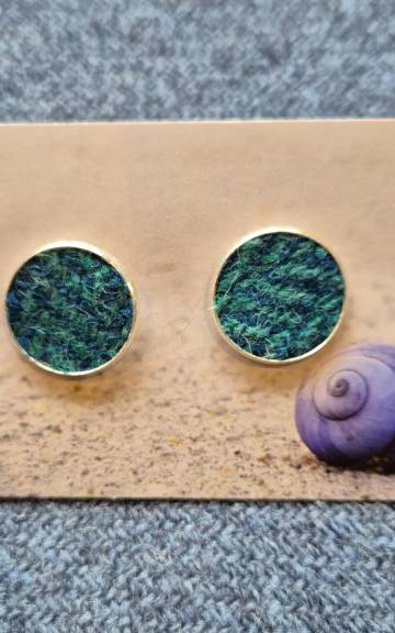 Two Sisters Tweed cufflinks