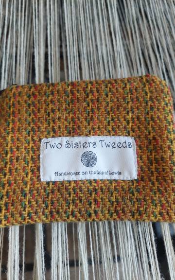 Two Sisters Tweed Zip Purse