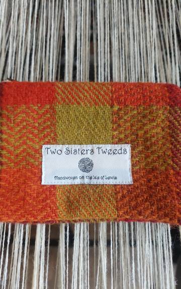 Two Sisters Tweed Zip Purse
