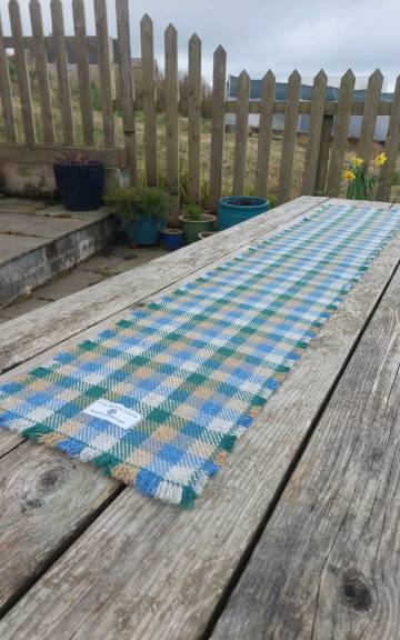 Two Sisters Tweed Table Runner