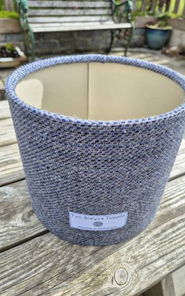 Two Sisters Tweed luxury lampshade