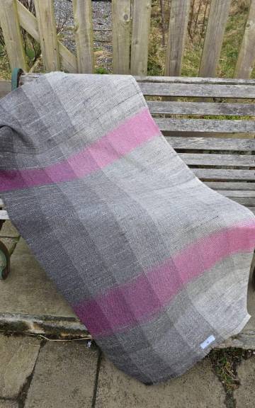 Two Sisters Tweed Throw gotland