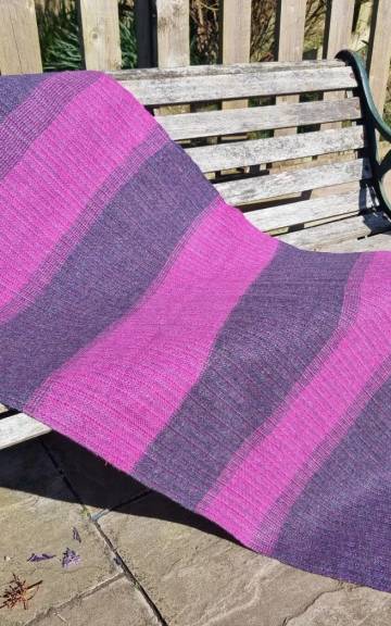 Two Sisters Tweed Throw