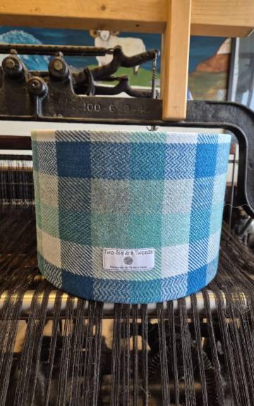 Two Sisters Tweed lampshade 30cm