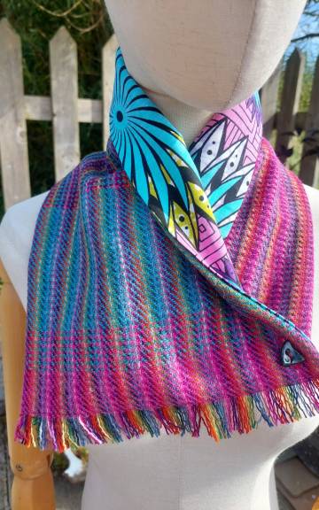 Three Sisters Tweed neck warmer