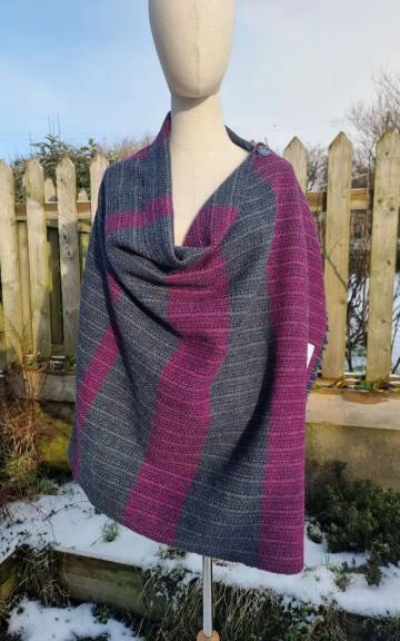 Two Sisters Tweeds Shawl