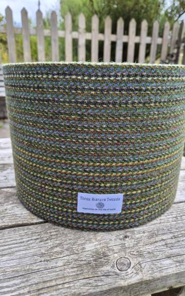 Three Sisters Tweed luxury lampshade 30cm ceiling