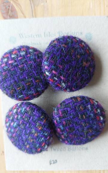 Harris Tweed buttons