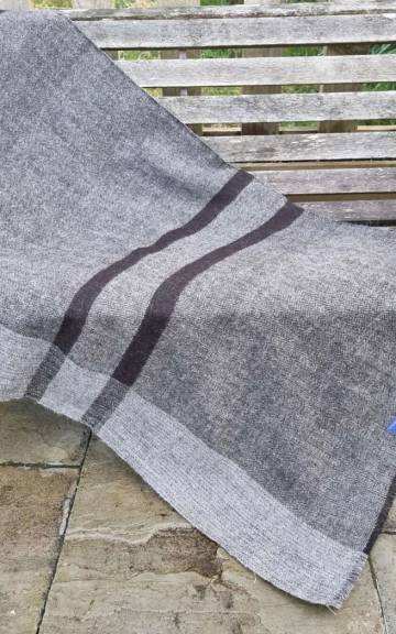 Rare breed tweed throw