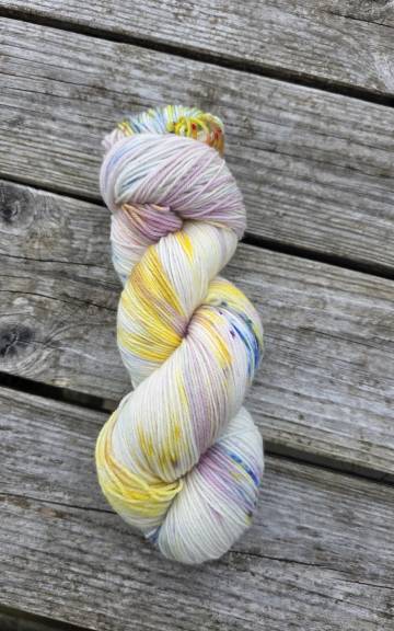 Hand-Dyed Yarn: 100% Merino, 4 ply