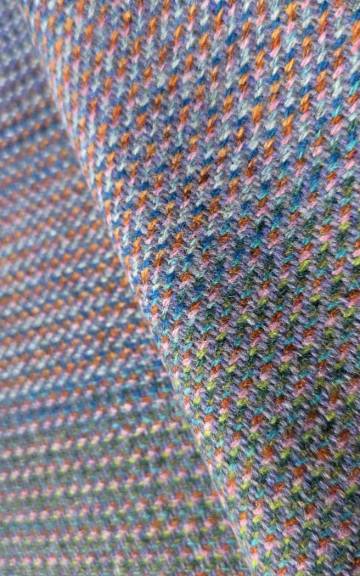 Two Sisters Tweed Fabric - lilac watercolour