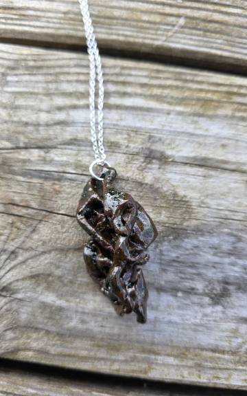 Ceramic Necklace seaweed tangle
