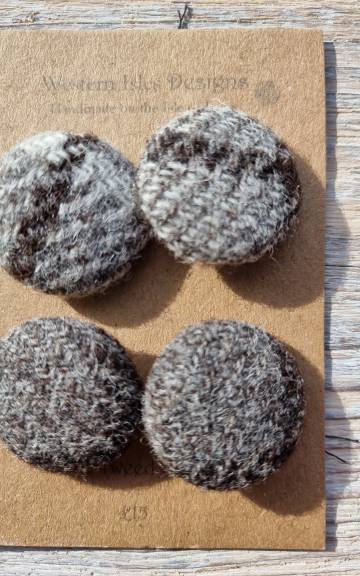 Harris Tweed Buttons