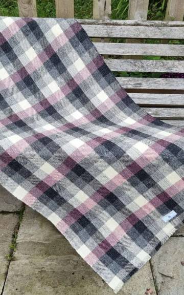 Two Sisters Tweed Throw