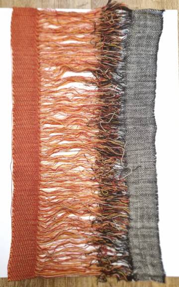 Textile Wall Art - 'tying-in'