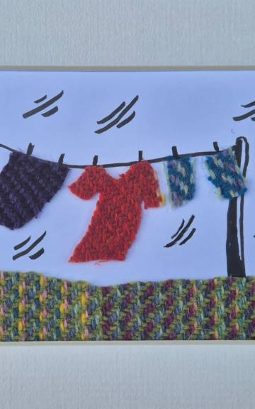 Tweed and pen original picture