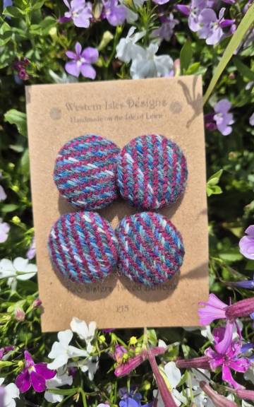 Two Sisters Tweed buttons