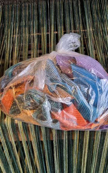 Three Sisters Tweed scraps