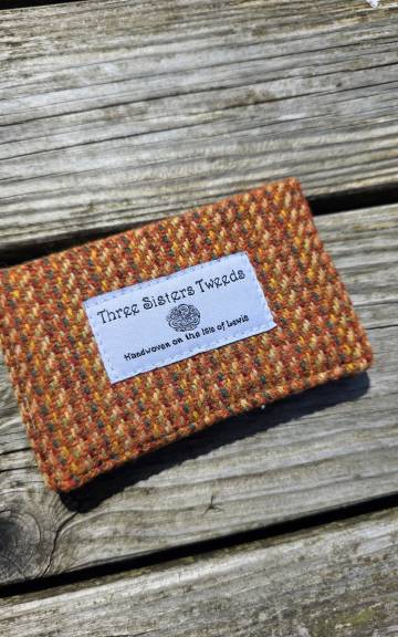 Two Sisters Tweed Card Holder