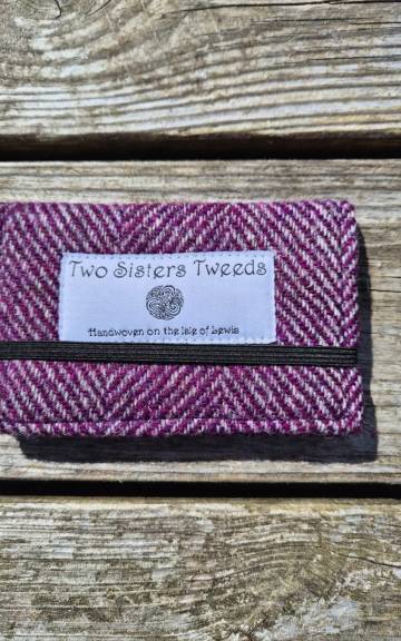 Two Sisters Tweed Card Holder