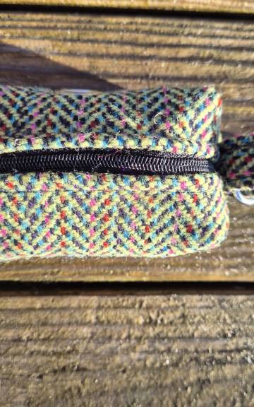 Three Sisters Tweed Bag Holder/ Headphones Case - 1