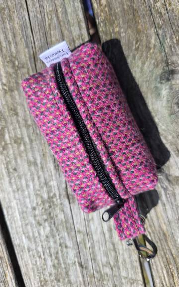 Three Sisters Tweed Bag Holder/ Headphones Case
