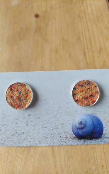 Two Sisters Tweed cufflinks
