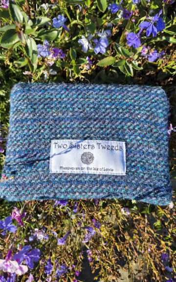 Two Sisters Tweed Zip Purse