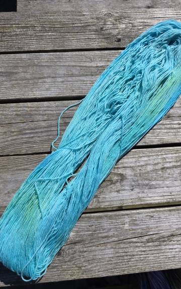 Hand-Dyed Yarn: 100% Merino, 4 ply - 3 2