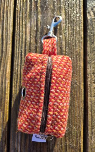 Three Sisters Tweed Bag Holder/ Headphones Case - 1