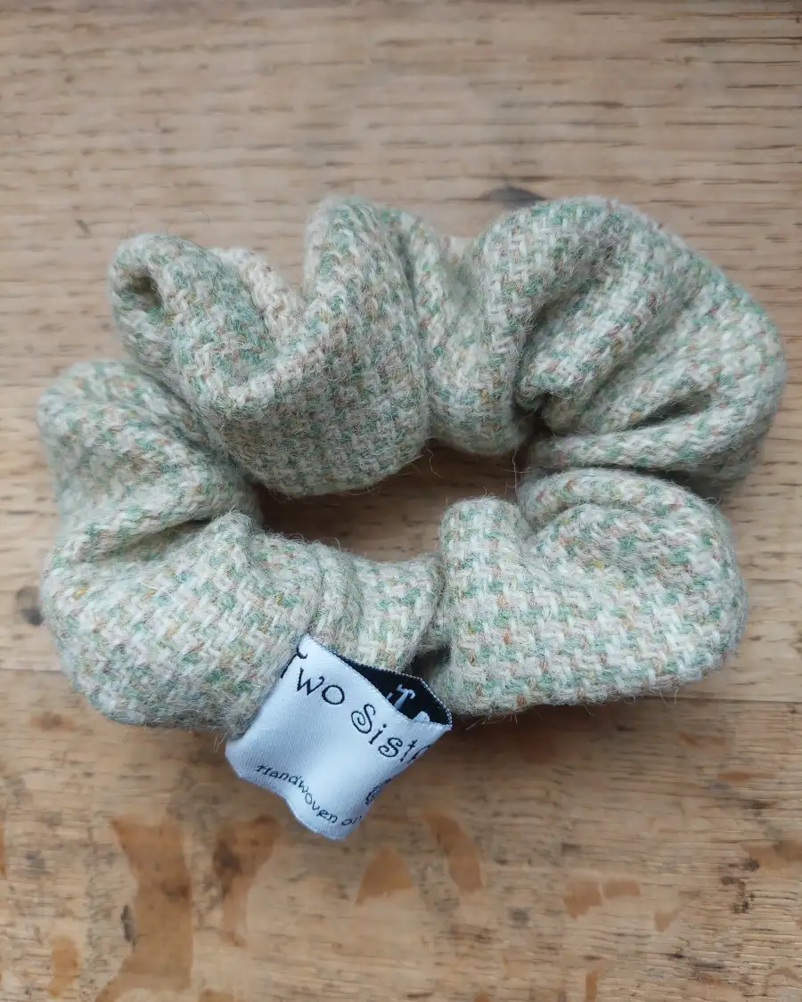 Three Sisters Tweed hair scrunchie