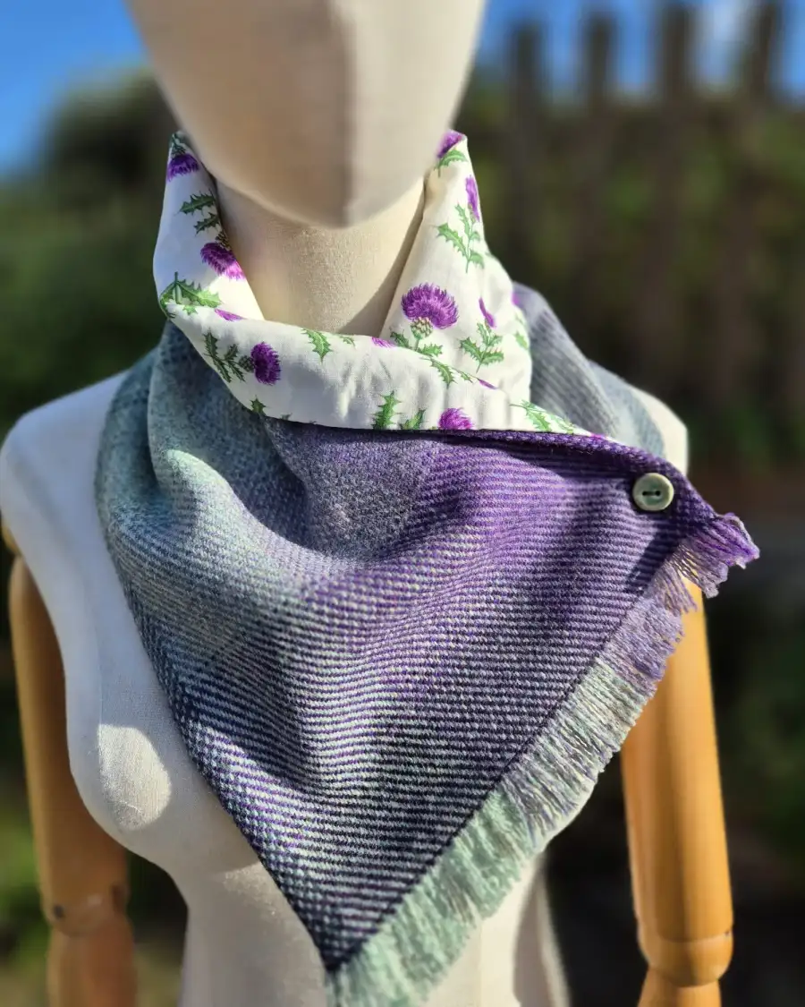 Three Sisters Tweed neck warmer