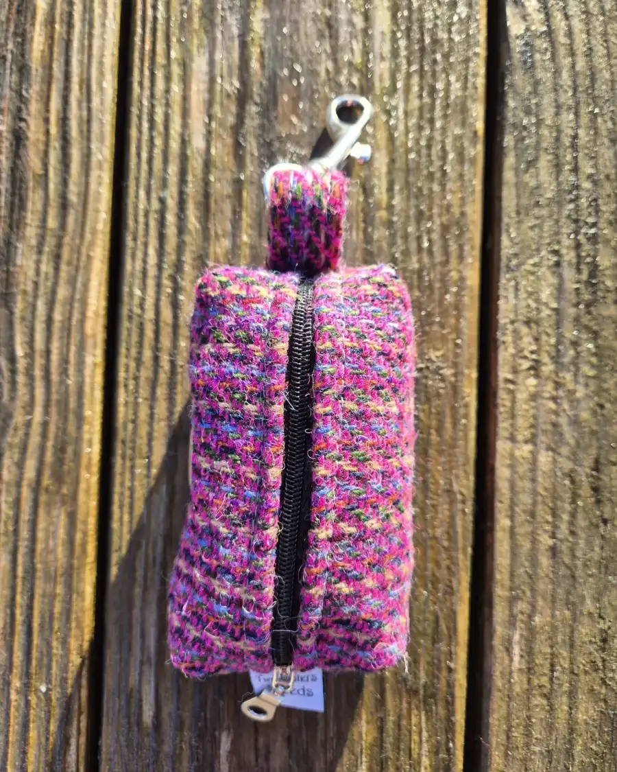 Three Sisters Tweed Bag Holder/ Headphones Case - 1
