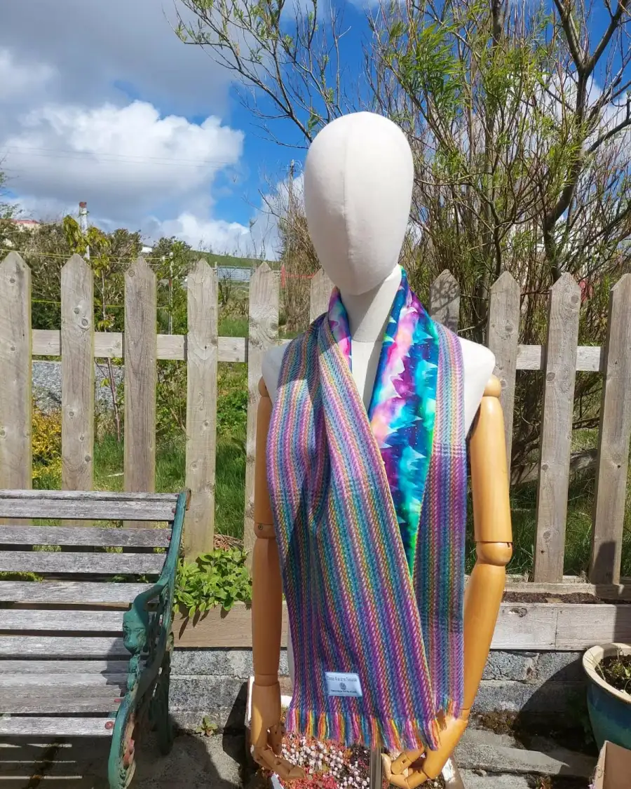 Three Sisters Tweed Scarf - 4 2