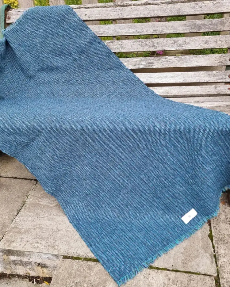 Two Sisters Tweed Throw