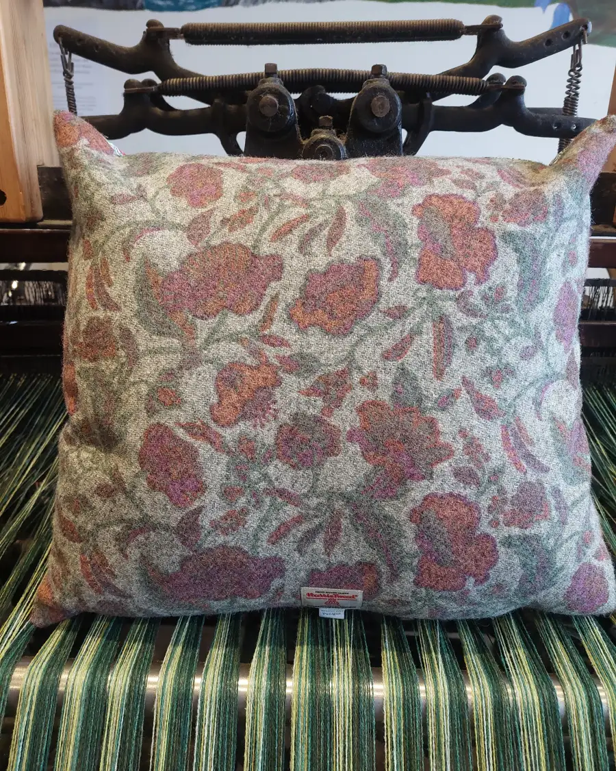 Harris tweed cushion cover