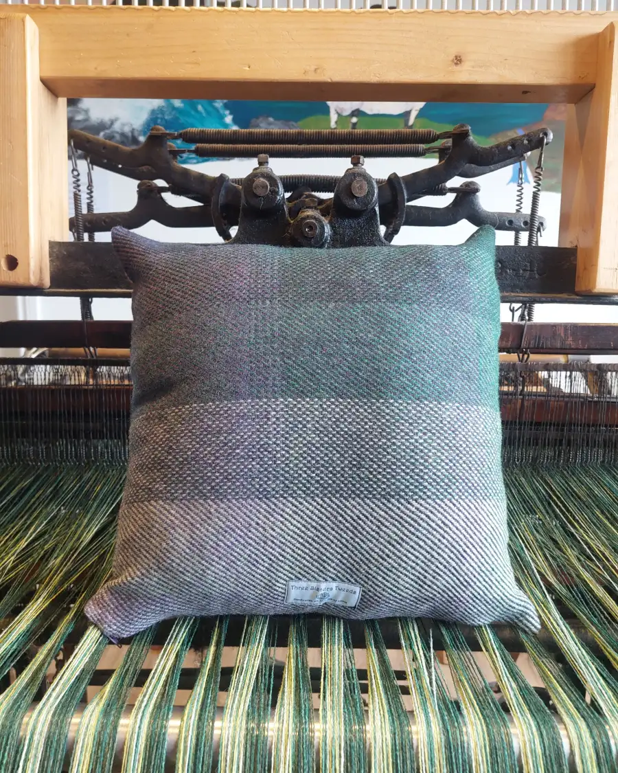 Three Sisters Tweed cushion cover