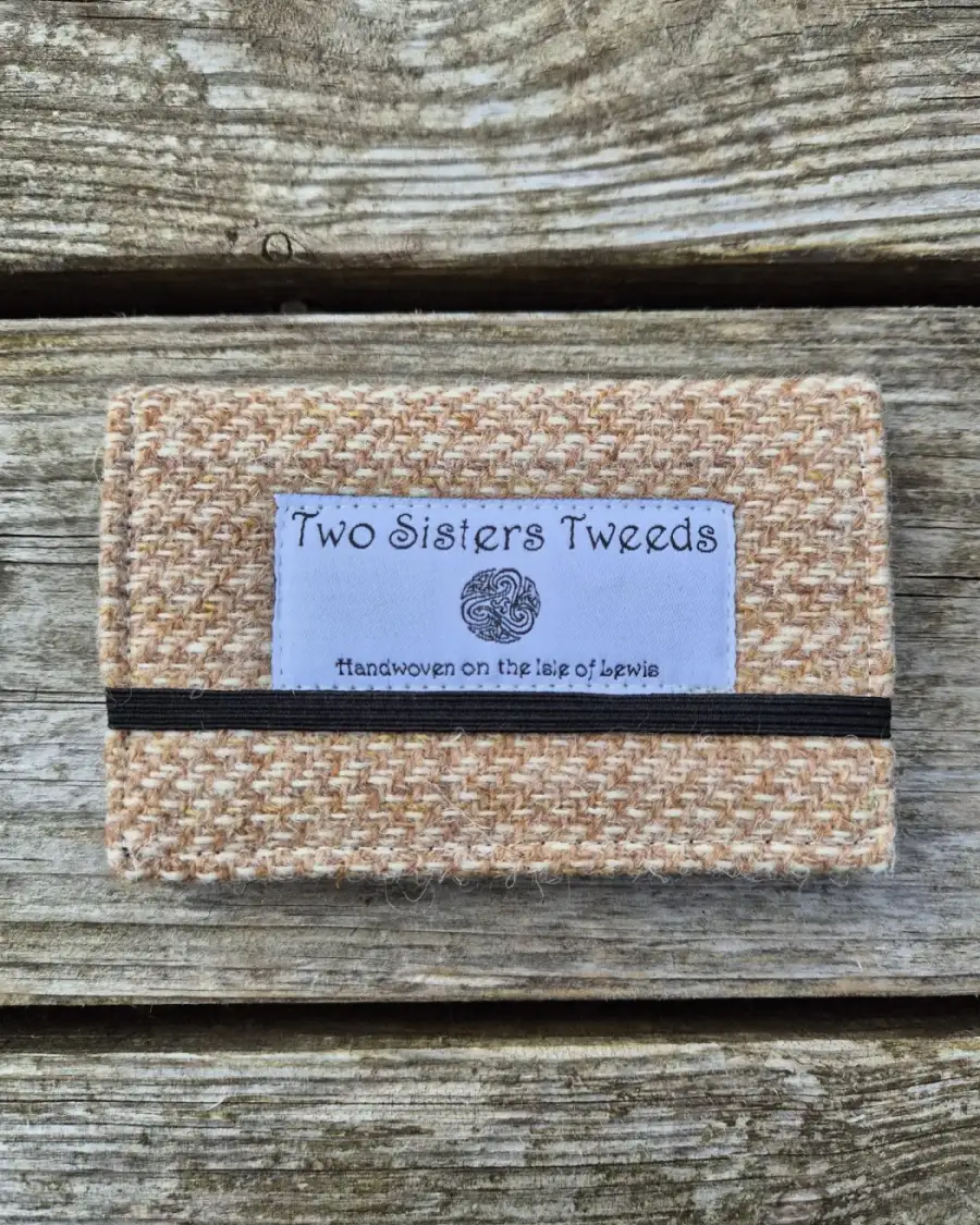 Two Sisters Tweed Card Holder
