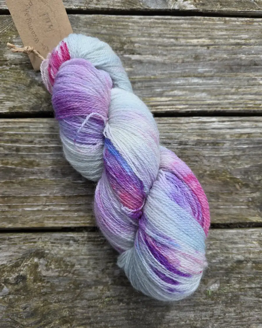 Hand-Dyed Yarn: Bluefaced Leicester, lace - 2 2