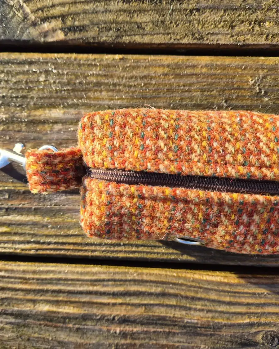 Three Sisters Tweed Bag Holder/ Headphones Case - 1