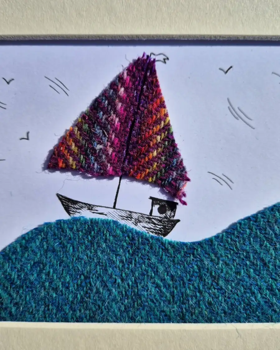 Tweed and pen original picture