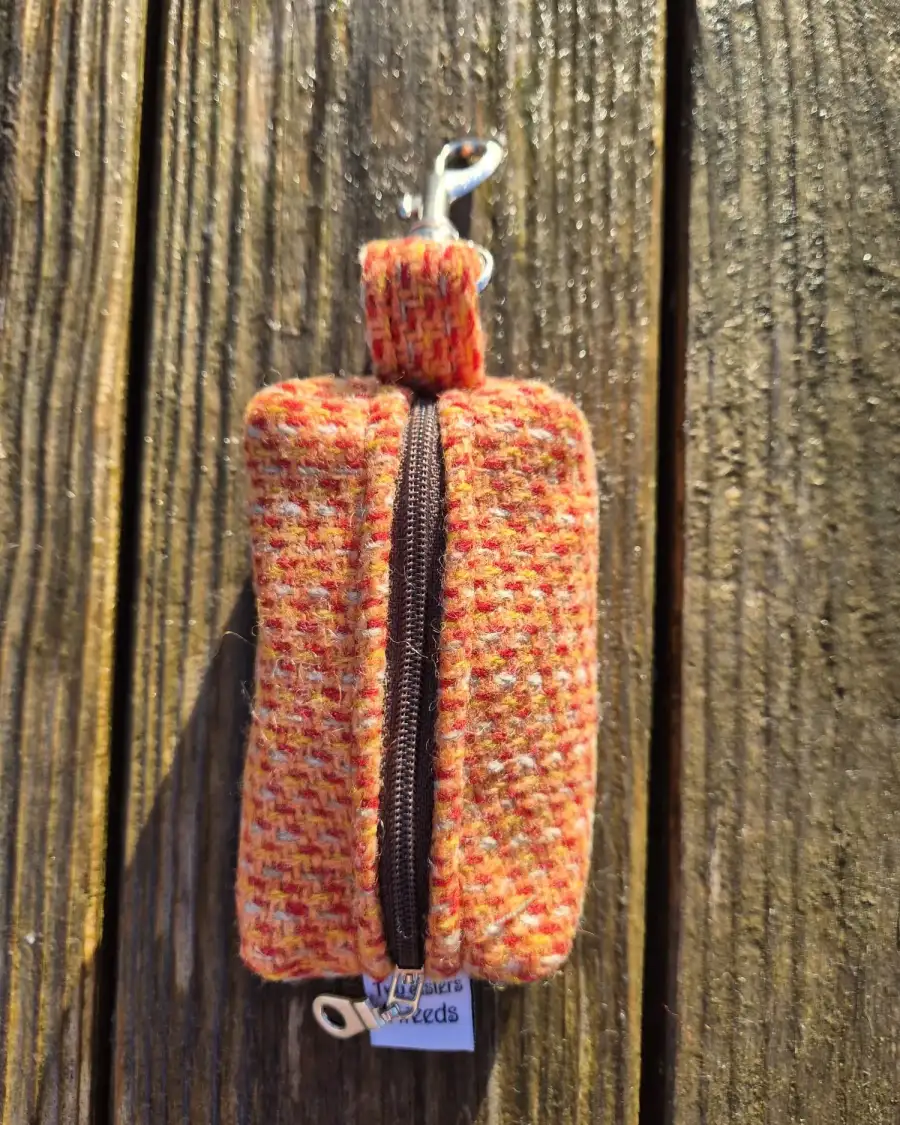 Three Sisters Tweed Bag Holder/ Headphones Case - 1
