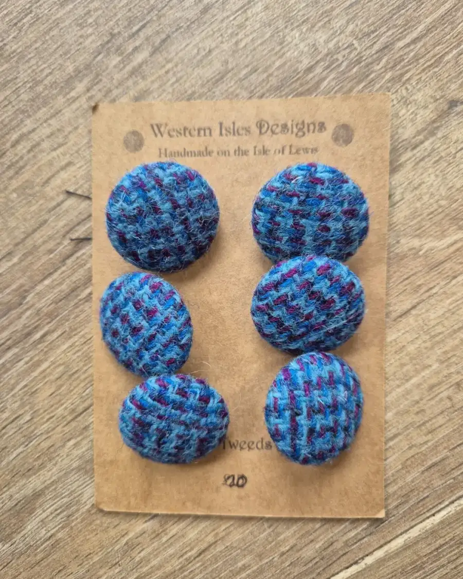 Two Sisters Tweed buttons