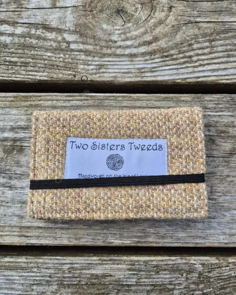 Two Sisters Tweed Card Holder