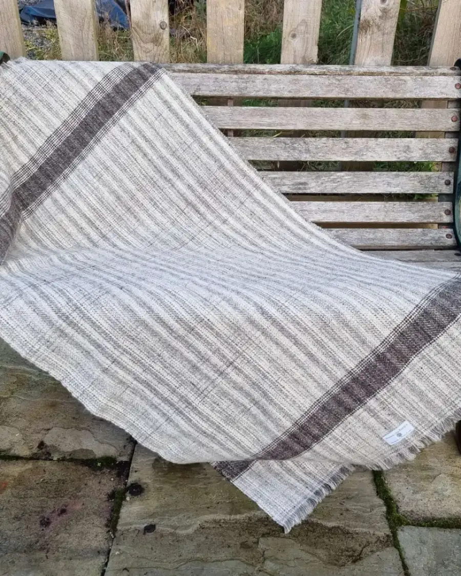 UistWool Tweed Throw
