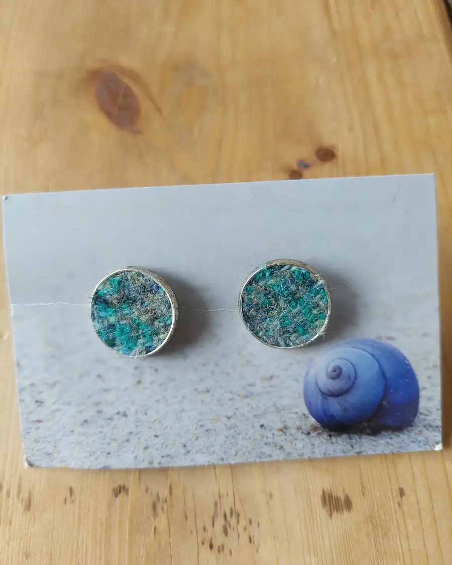 Two Sisters Tweed cufflinks - 8