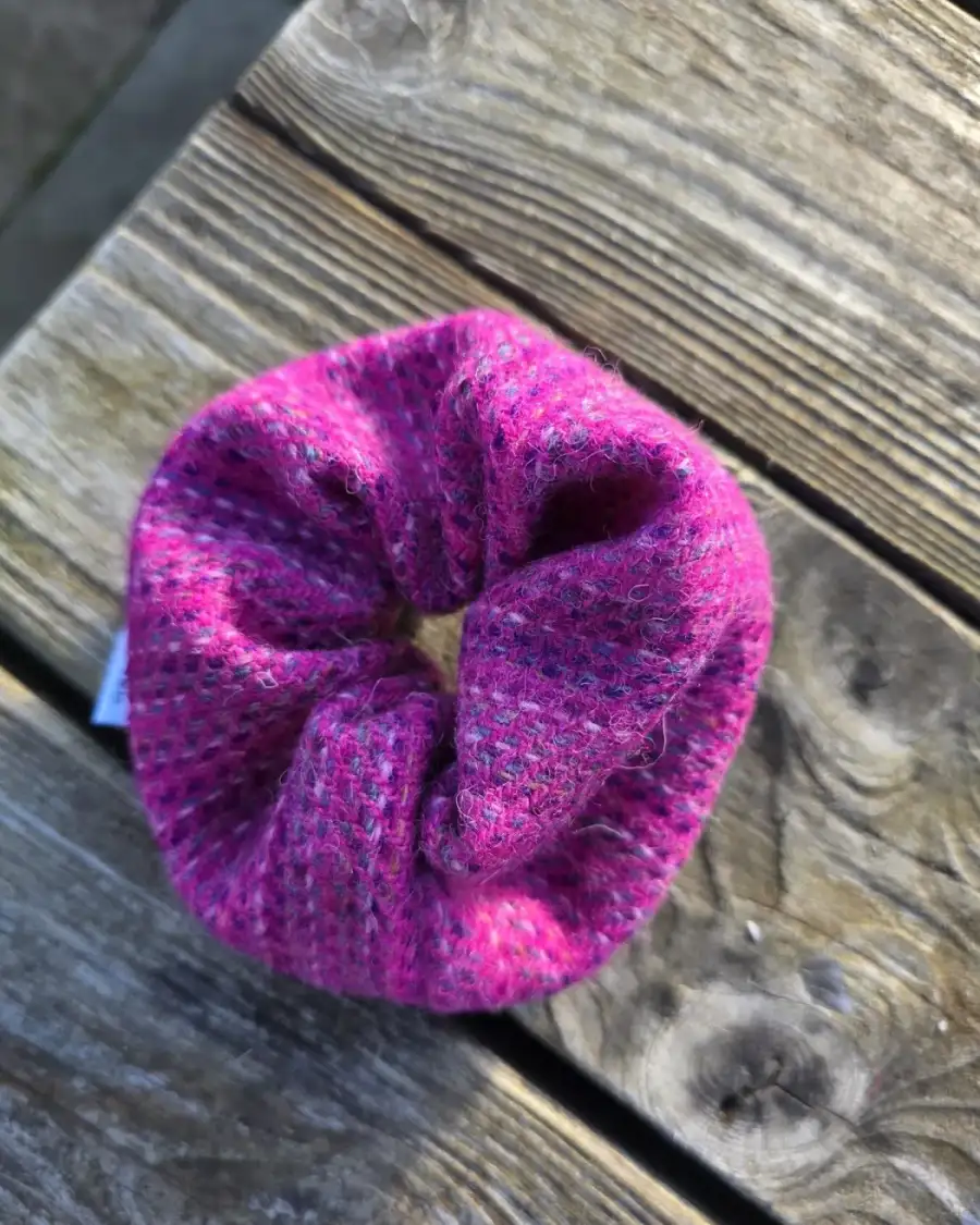 Two Sisters Tweeds hair scrunchie