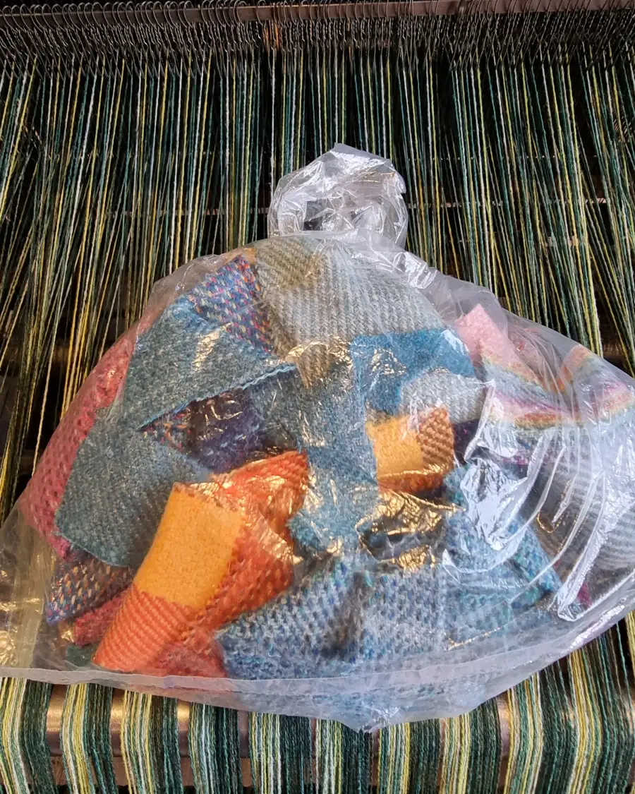 Three Sisters Tweed scraps