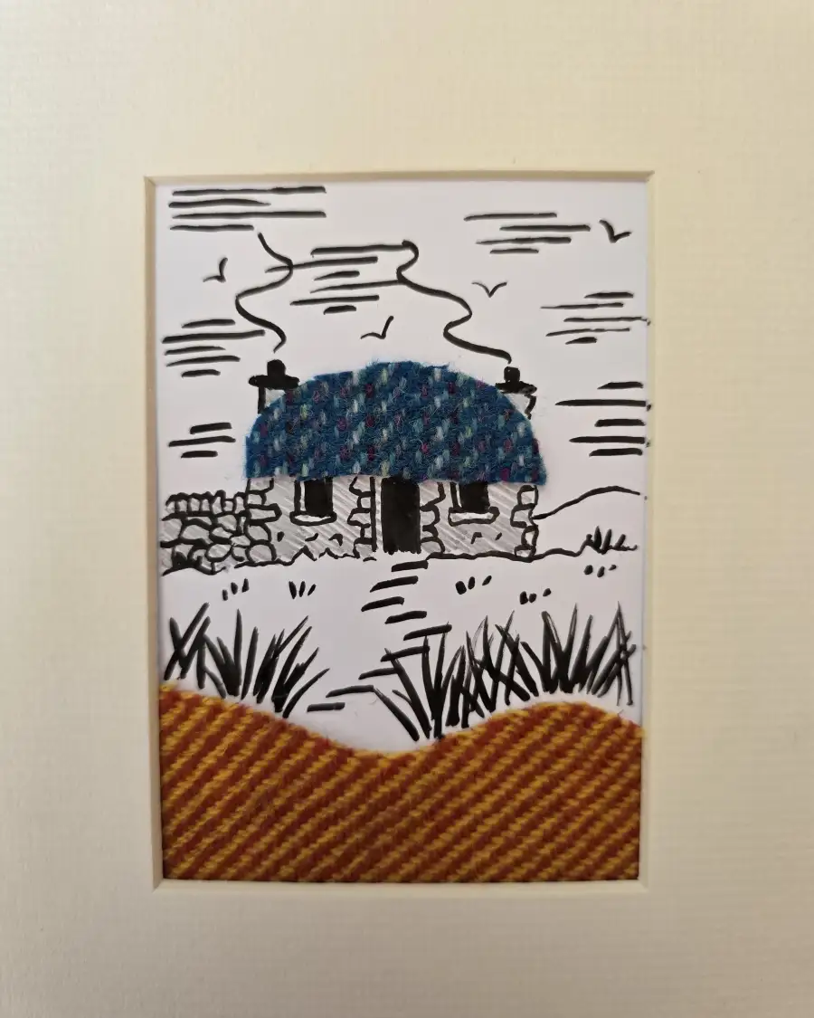 Tweed and pen original picture